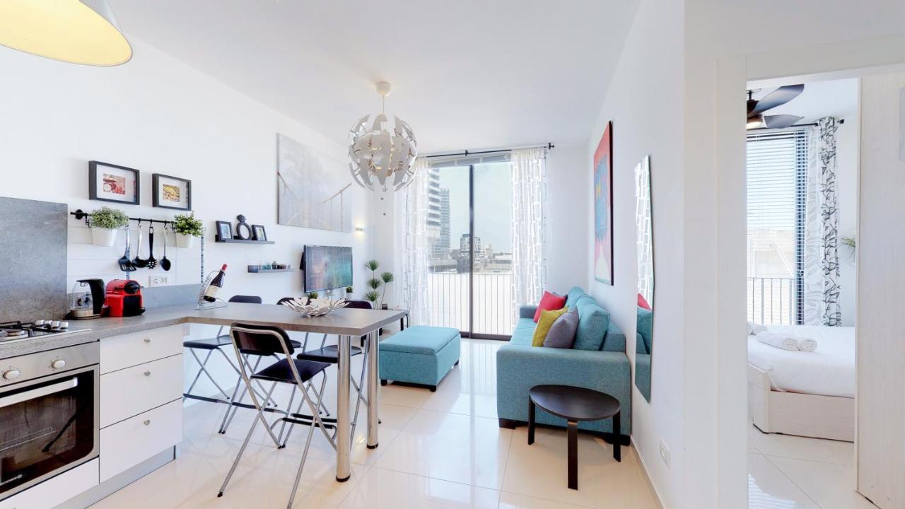 Stylish 1Br Flat For 4 Ppl In Allenby By Holyguest 特拉维夫 外观 照片